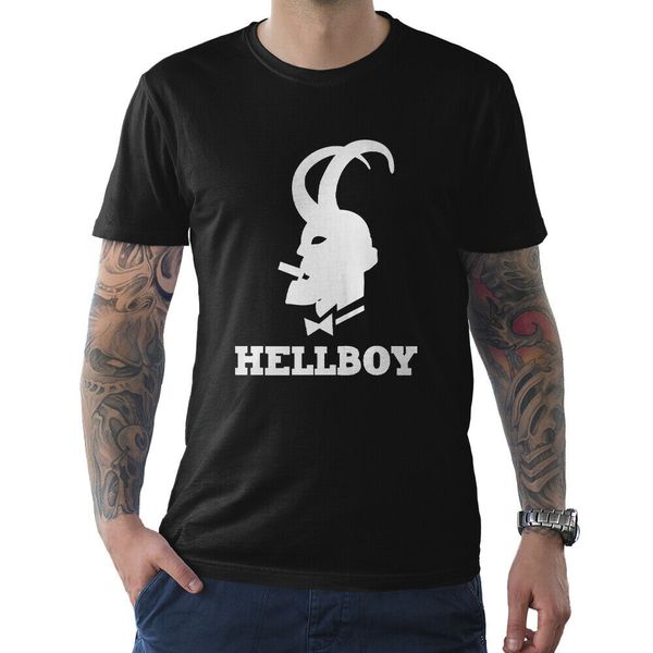 

hellboy funny t-shirt, premium cotton tee, men's all sizes