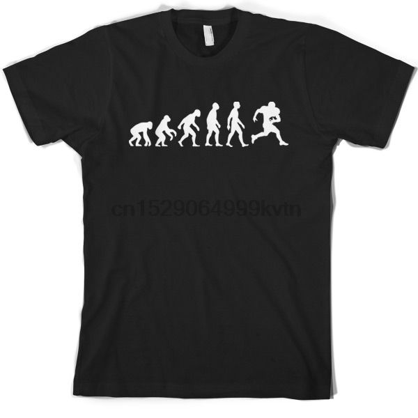 

evolution of man american t shirt gift jersey 10 colours s xxl