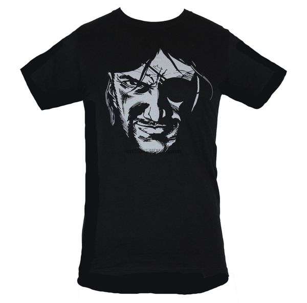 

the walking dead mens t-shirt - the governor comic book face image