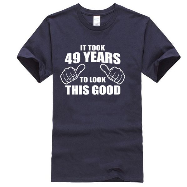 

50th birthday present gift year 1969 took years to look good t-shirt fun