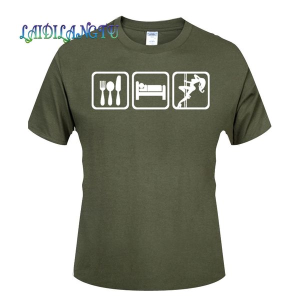 

new eat sleep dance man t shirt men cotton short sleeve t-shirt tshirt & tees hip hop tees