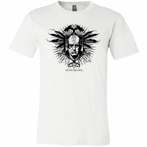

aleister crowley shirt - t magick shirt - abbey of thelema tee shirt