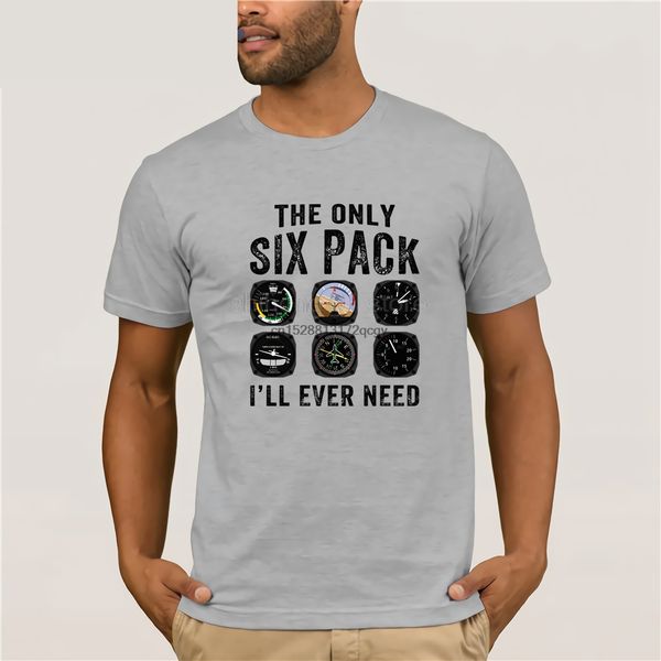 

пилоты six pack airplane инструменты футболки для мужчин отдыха футболки для мужчин весна осень евро размер s-3xl мужчины футболочку