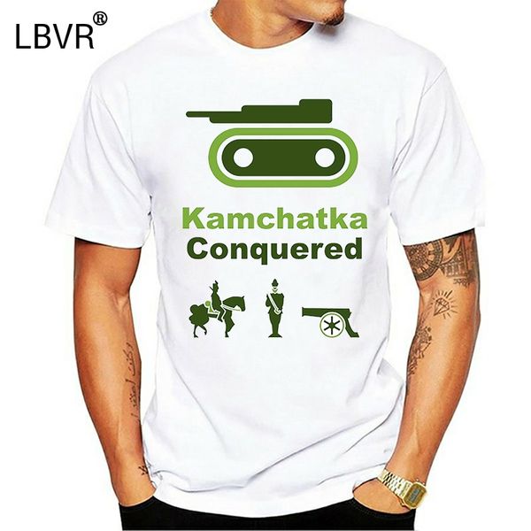 

fashion cool men t shirt women funny tshirt risiko kamchatka green customized printed t-shirt