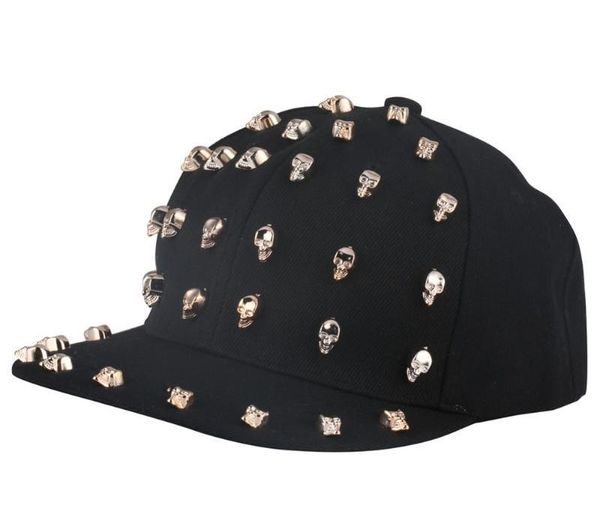 

mens hip hop punk black caps women skull flat summer basketball hats kids sports dancing basketball snapback baseball caps88, Blue;gray