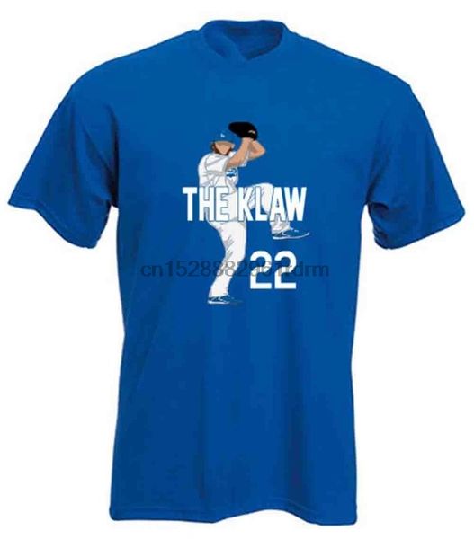 

одежда силос синий clayton kershaw лос-анджелес klaw футболка 8022