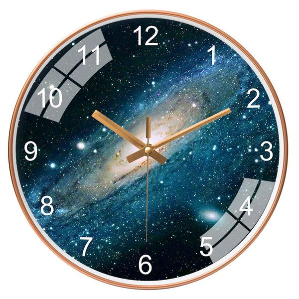

wall clocks nordic creative clock star cartoon silent modern simple living room household quartz