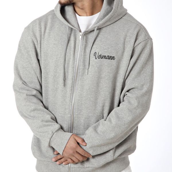 

fitness brothers 2020 new men's sports and leisure loose cotton zipper hooded sweater fashion printed jacket wholesale, Black