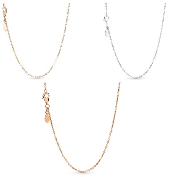 

925 sterling silver necklace signature anchor chain link necklace for women wedding party gift fashion jewelry