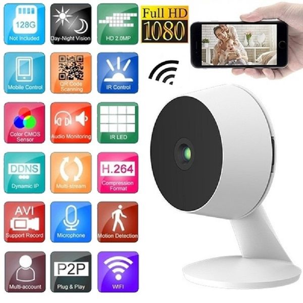 

ip-камеры главная безопасность камеры hd 1080p крытый wifi wireless cloud cctv motionlaview f1 безопасности сша