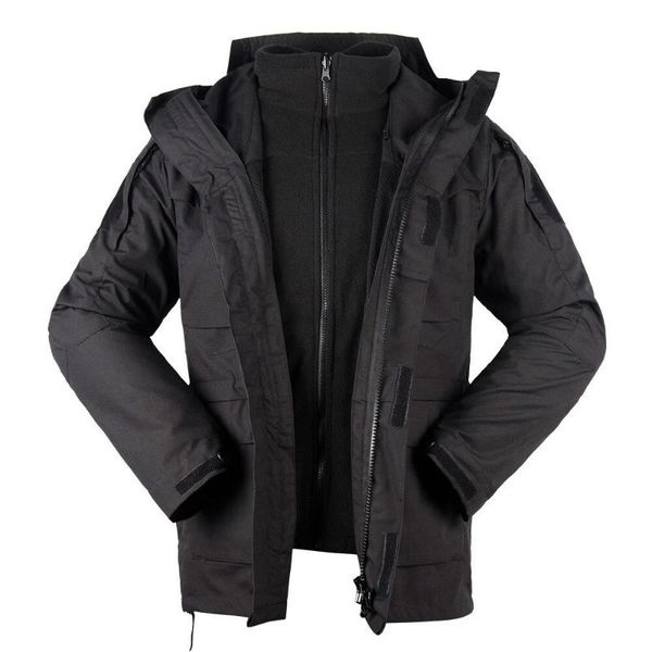

men's trench coats men 2021 winter brand casual warm thick waterproof jacket parkas coat autumn outwear windproof hat, Tan;black