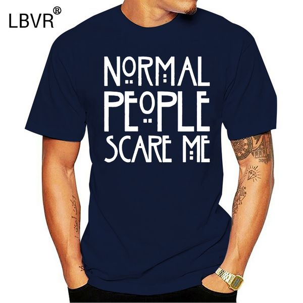 

нормальный человек scare me men's t shirt