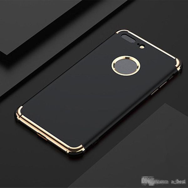 

phone case full protection electroplated cover 3 in 1 cases soft tpu luxury phone case for iphone x 8 7 plus 6s plus