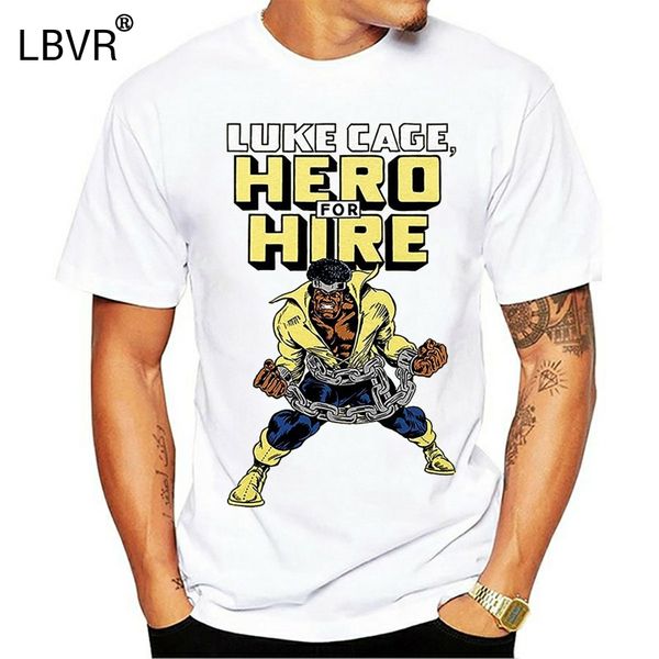 

luke cage hero for hire fitted t-shirt