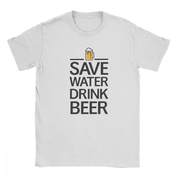 

миднайт стар смешного save water drink beer футболка мужского pure cotton тенниска bar алкоголь пиво напитки тройники оригинальной одежда