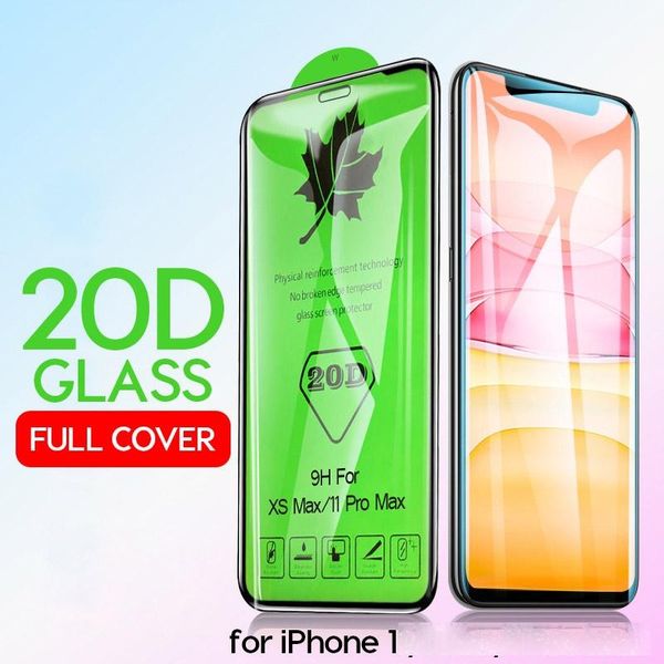 

0.3mm 20d tempered glass screen protector for iphone 11 pro max x xs max xr 6 7 8 plus samsung