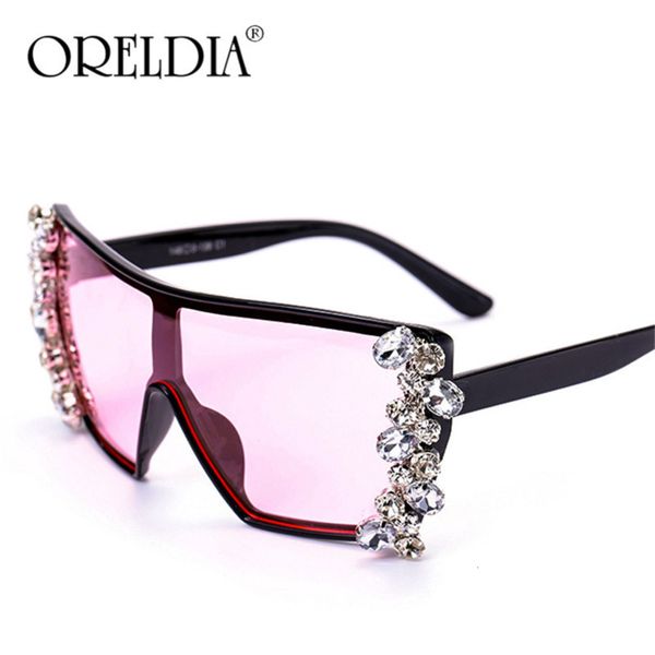 

oversized diamond women 2020 luxury fashion leopard print square sunglasses gradient vintage punk glasses uv400 gafas 9q93, White;black