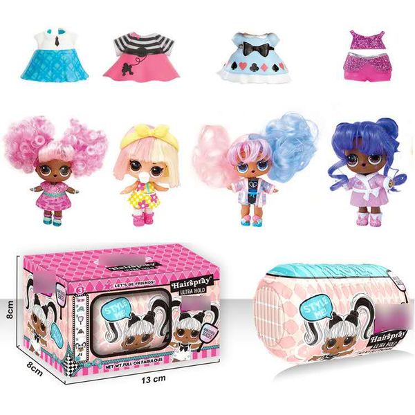 

cross-border amazon exclusively for dolls, dolls, long hair dolls, simple ball dismantling toys, doll blind boxes