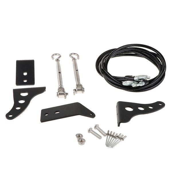

adjustable limb riser kit through jungle protector for jeep wrangler jk07-17