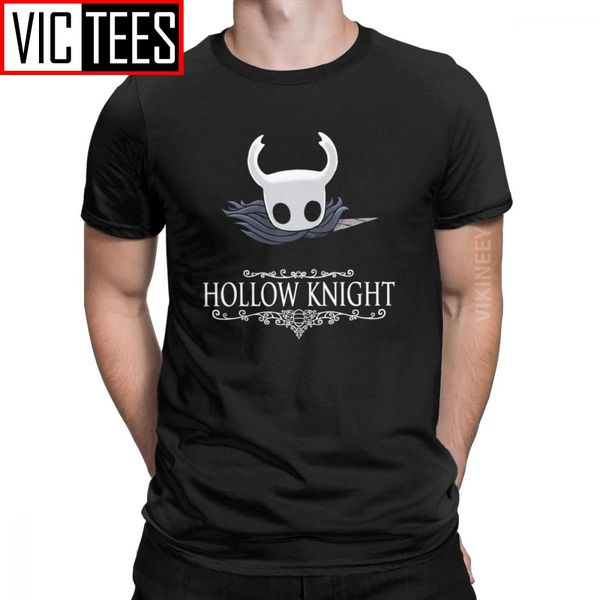 

hollow knight men customized with own logo t shirt skull video game vintage crewneck t-shirt pure cotton wholesale