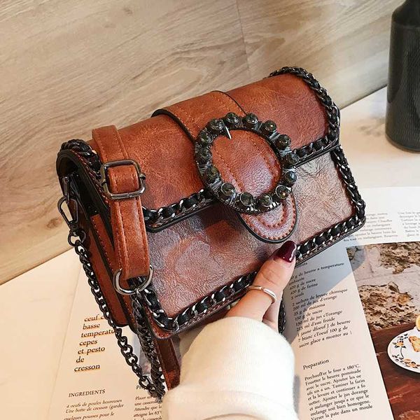 

bag for women harajuku style ins canvas shoulder bag simple contrast color personality diagonal package