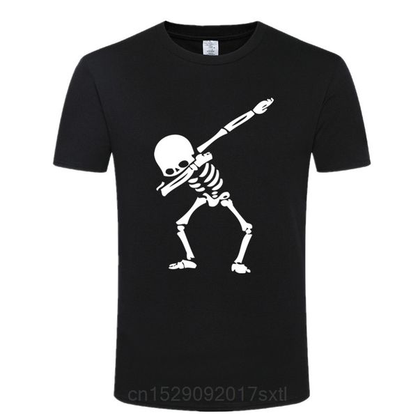 

100% cotton funny skull t shirt short sleeve casual o neck men tshirt black summer soft t-shirt male tee