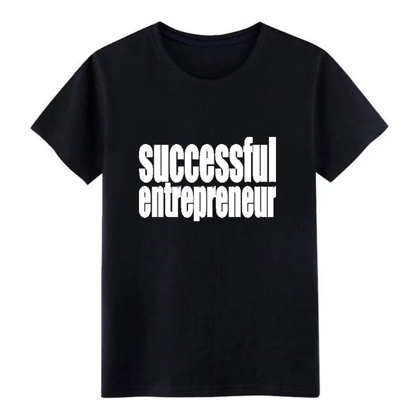 

men's successful entrepreneur t shirt designing cotton o neck letter sunlight breathable spring letter shirt
