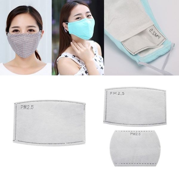 

mask filter piece pm2.5 filter piece melt blown activated carbon anti haze and dust five layer filter piece pack of ten pieces