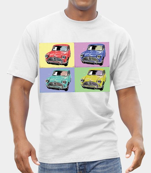 

2019 fashion germany car cooper pop art t-shirt tee shirt