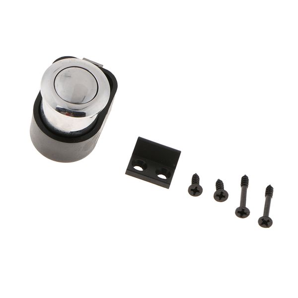 

rv cupboard cabinet door drawer push button keyless latch knob lock black