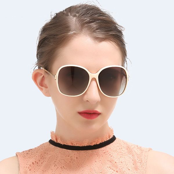 

sunglasses fashion round circle polarized women classic gradient sun glasses for female 2021 outdoor eyewear uv400 gafas, White;black