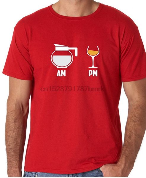 

t shirt designer short am pm - ddrinking crew neck коротким рукавом футболки для мужчин