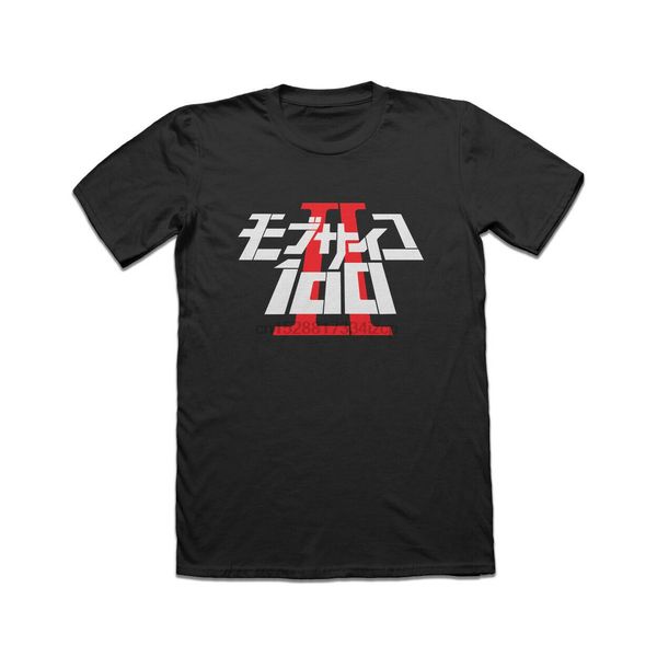 

mob psycho 100 s2 shirt anime webcomic shounen esper black white t-shirt s-3xl simple short-sleeved cotton t shirt tee