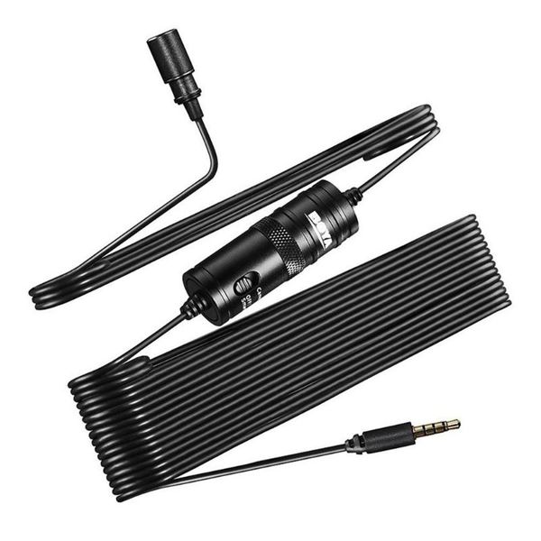 

boya by-m1dm lavalier микрофон для canon nikon dslr 4х всенаправленной clip-на нагрудном video mic обновления от by-m1