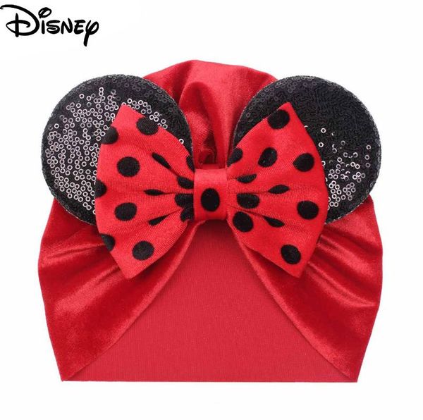 

baby girl mouse hat cute baby stretch hair accessories velvet hat newborn toddler mouse ear hair p props, Yellow