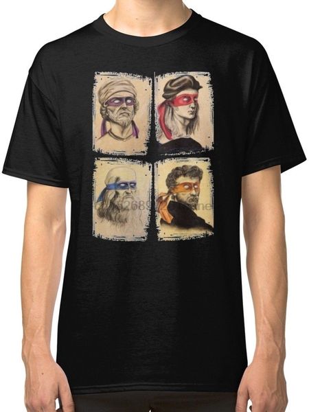 

science -turtles men t-shirt clothing cartoon t shirt men new fashion tshirt ajax funny t shirts