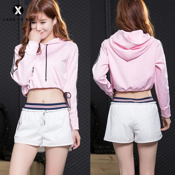

ladies sports jacket quick-drying hooded yoga sportswear fitness zipper jacket running sportswear shirt, Black;red