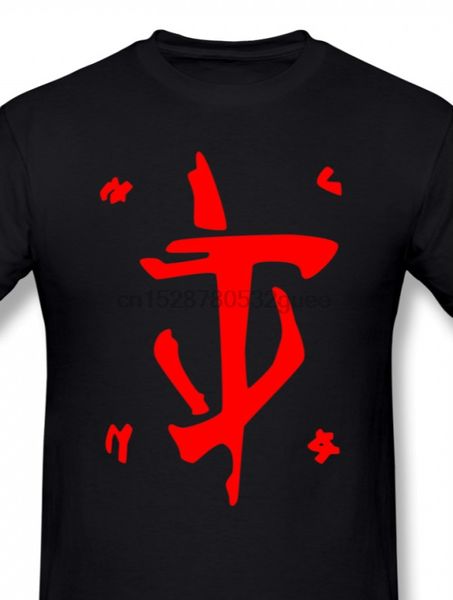 

doom t shirt mark of the doom slayer red t shirt print 100 percent cotton tee shirt male 6xl short sleeve cute beach tshirt