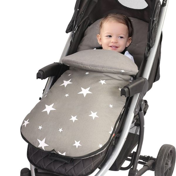 

windproof baby sleeping bag winter warm footmuff infant stroller cushion xxfe