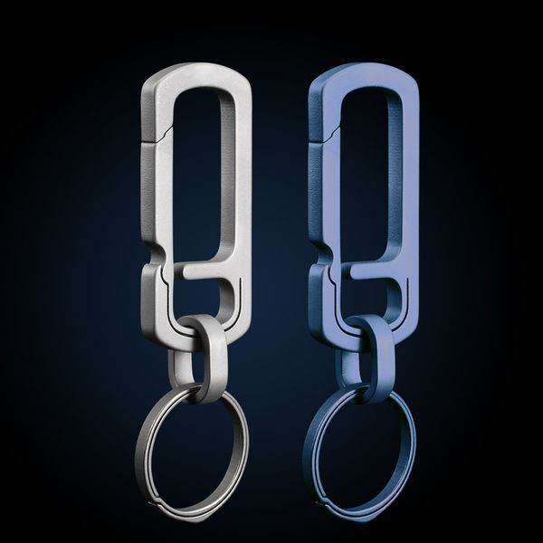 

titanium alloy keychain with bottle opener & 26mm key ring, Silver