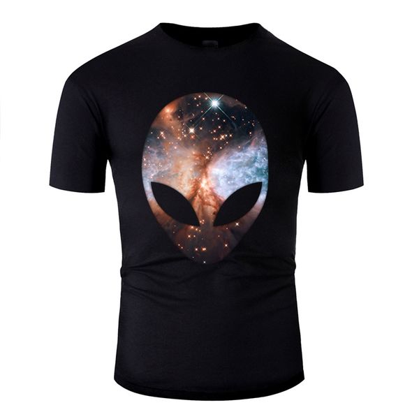 

custom cosmic alien tshirt for men cotton men and women tshirts o-neck short-sleeve