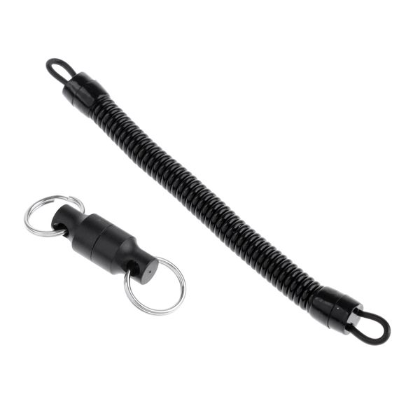 

aluminum alloy magnetic buckle with lanyard fishing lanyard magnetic net release