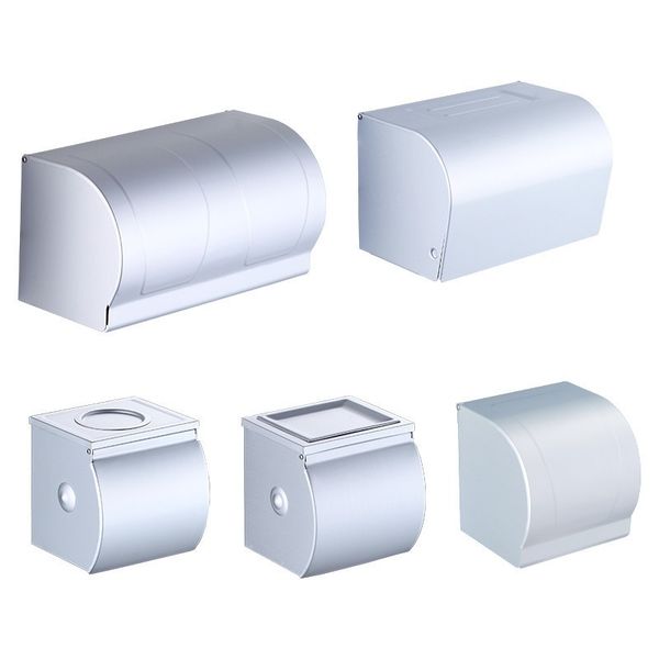 

modern toilet paper holders wall-mounted waterproof roll paper box toilet paper bathroom hardware accessories t200425