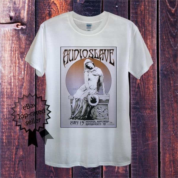 

audioslave t-shirt chris cornell american rock rage against the machine metal 2019 fashion t shirt 100% cotton tee shirt