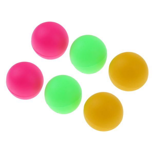 

6pcs mixed color cat balls - plastic beach tennis balls - beer ping pong