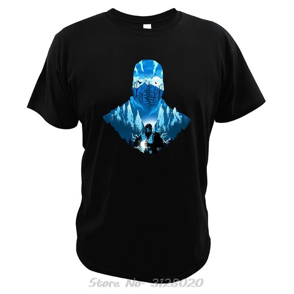 

mortal kombat t shirt sub zero avant-garde cotton digital print kuai liang camisetas movie tshirt men cotton tees