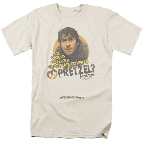 

2019 printed mallrats pretzels men's regular fit t-shirt women tshirt