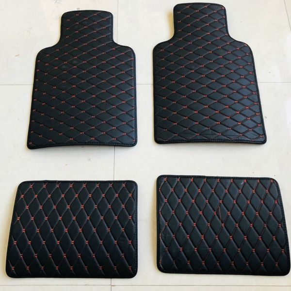 Tapetes universais para assento de carro, conjunto pequeno de 4 ou 5 peças para vw golf 7 mk7 gti r estate 2013 lhd pad2849