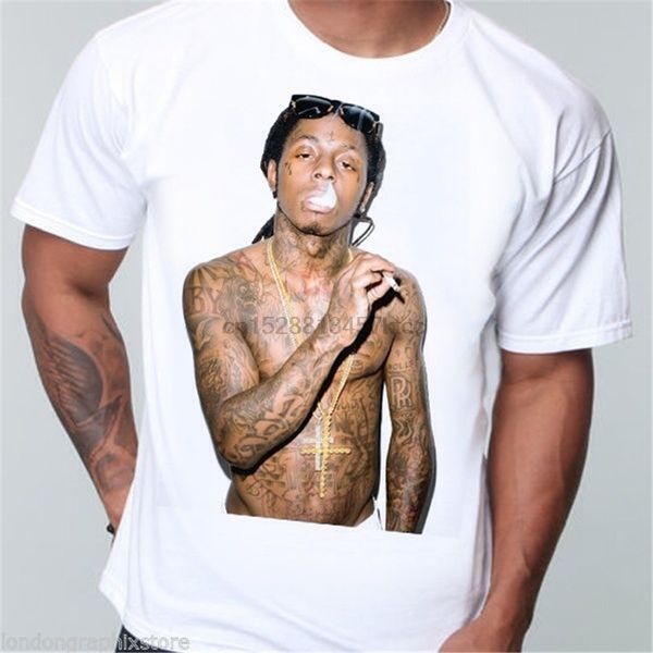 

weezy lil wayne t-shirt poster trukfit t-shirt poster hip hop rap mens homme plus size tee shirt