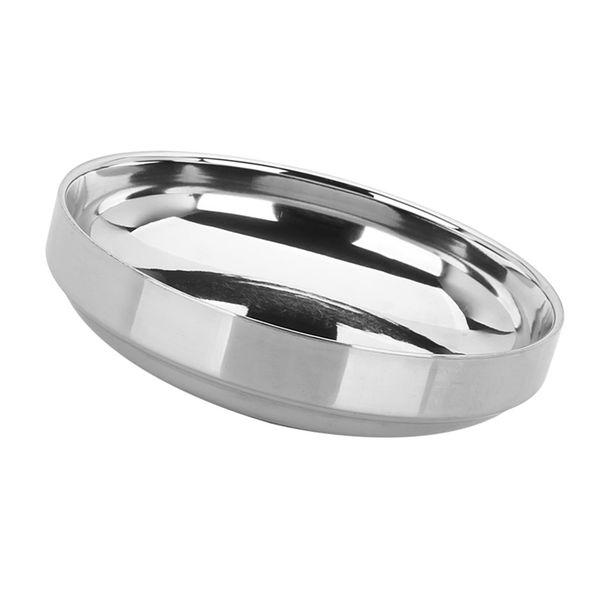

stainless steel double wall side sauce dishes/ condiment dishes/ dipping spice dishes/ snack serving dishes